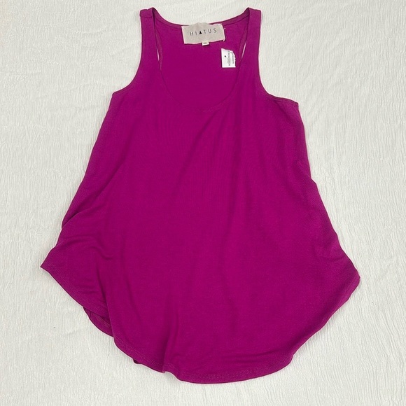 Magenta Women's Racerback Tank Top new w/ Nordstrom rack tag - Picture 7 of 7